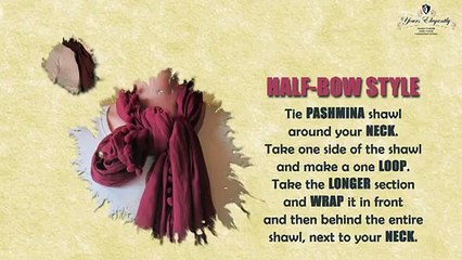 Different Styles to Flaunt your Pashmina Shawl
