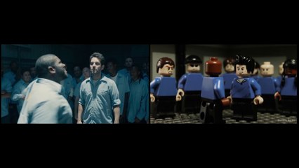 Ant-Man Lego Trailer Side-by-side Comparison