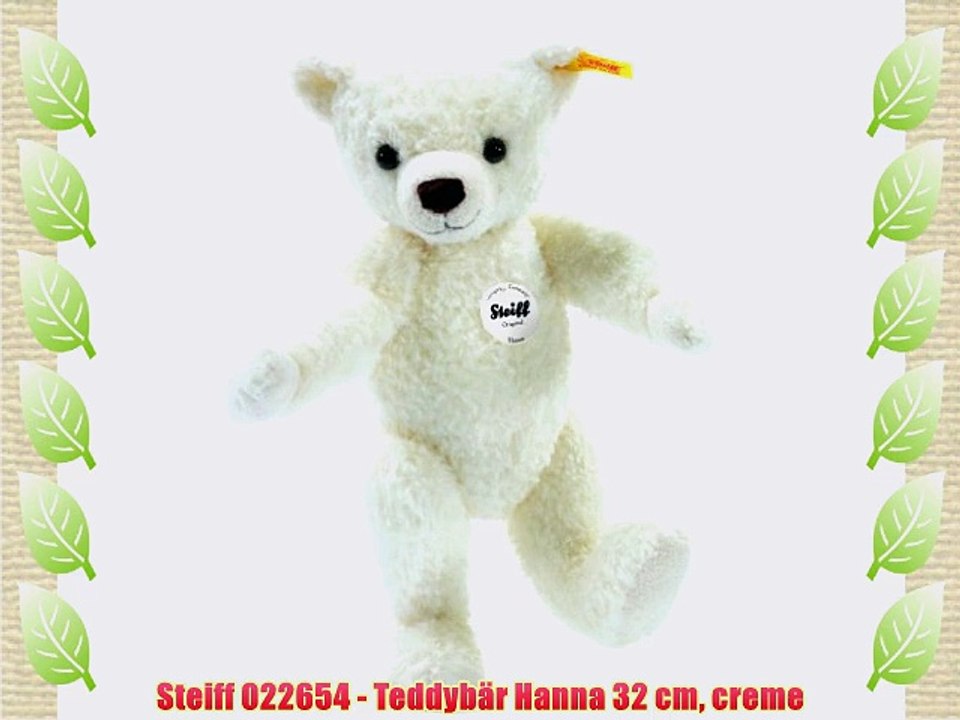 Steiff 022654 - Teddyb?r Hanna 32 cm creme