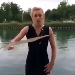 OUCH!!.. SHE WASN'T READY