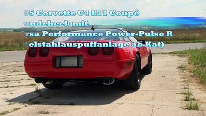 Corvette C4 LT1 Corsa Performance Power Pulse RSC Exhaust