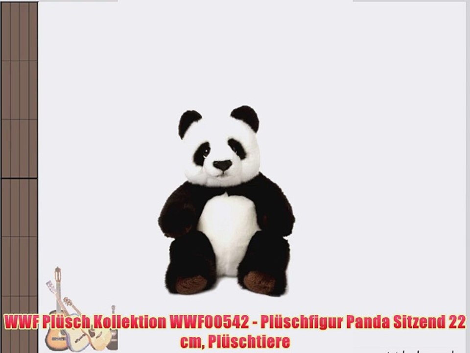 WWF Pl?sch Kollektion WWF00542 - Pl?schfigur Panda Sitzend 22 cm Pl?schtiere