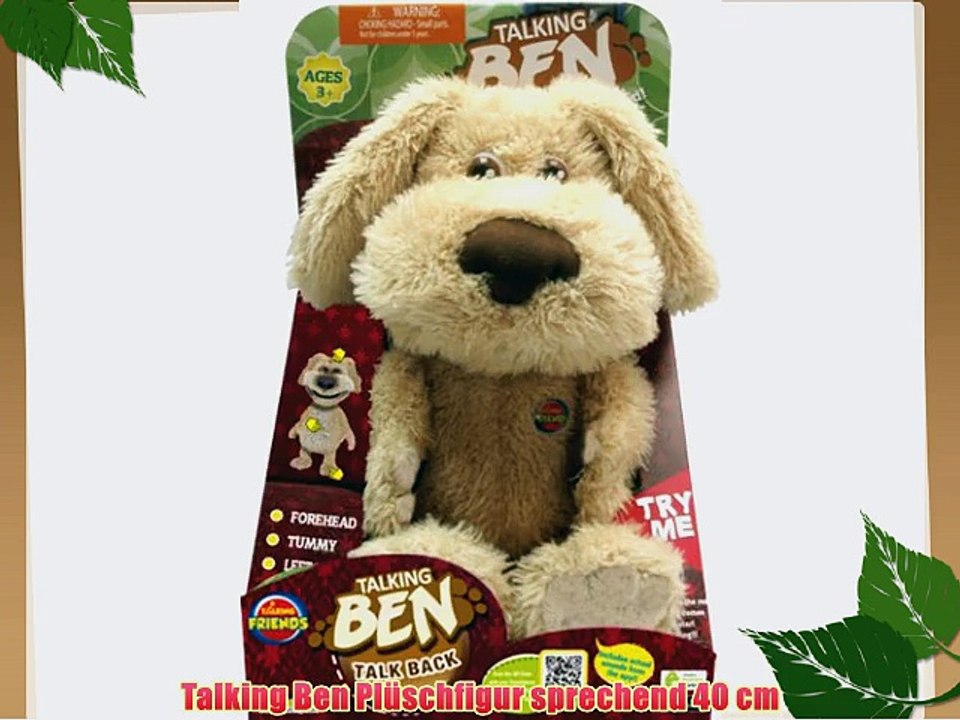 Talking Ben Pl?schfigur sprechend 40 cm