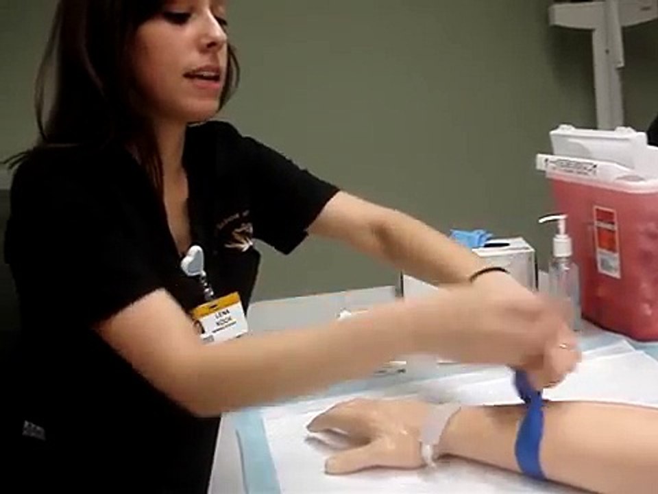 IV Catheter Insertion, Nursing Skills Video