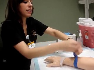 IV Catheter Insertion, Nursing Skills Video