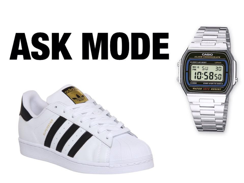 #ASKMODE | Superstar,casio