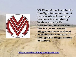IREL Illegally Mined In VV Mineral’s Land And Indulged In Other M