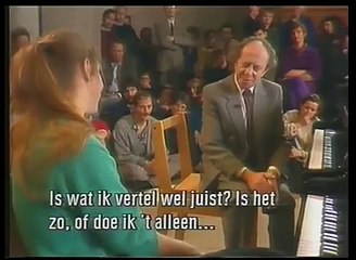 Piano Masterclass Gyorgy Sebok 1987 part 1 of 6