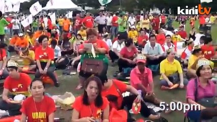 Ubah concert outside Penang town hall