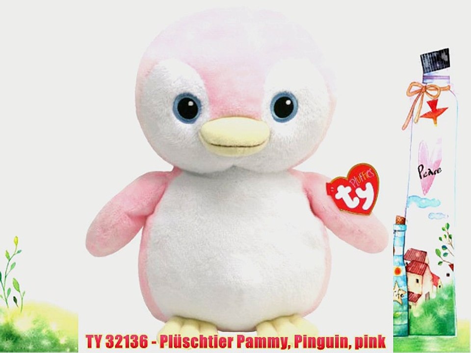 TY 32136 - Pl?schtier Pammy Pinguin pink