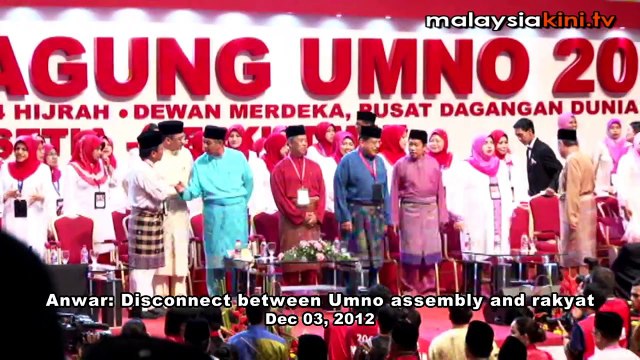 Anwar: Disconnect between Umno assembly and rakyat