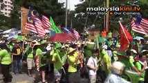 20,000 aktivis Himpunan Hijau hampiri Dataran