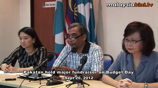Pakatan hold major fundraiser on Budget Day