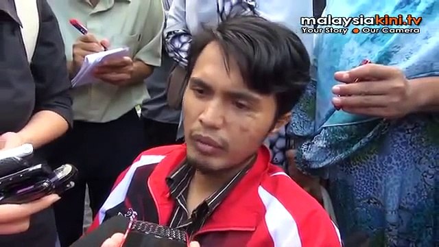Injured student leader challenges police
