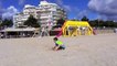 Ninja Kids : Beach Free Running, Parkour, Ninja Tricks