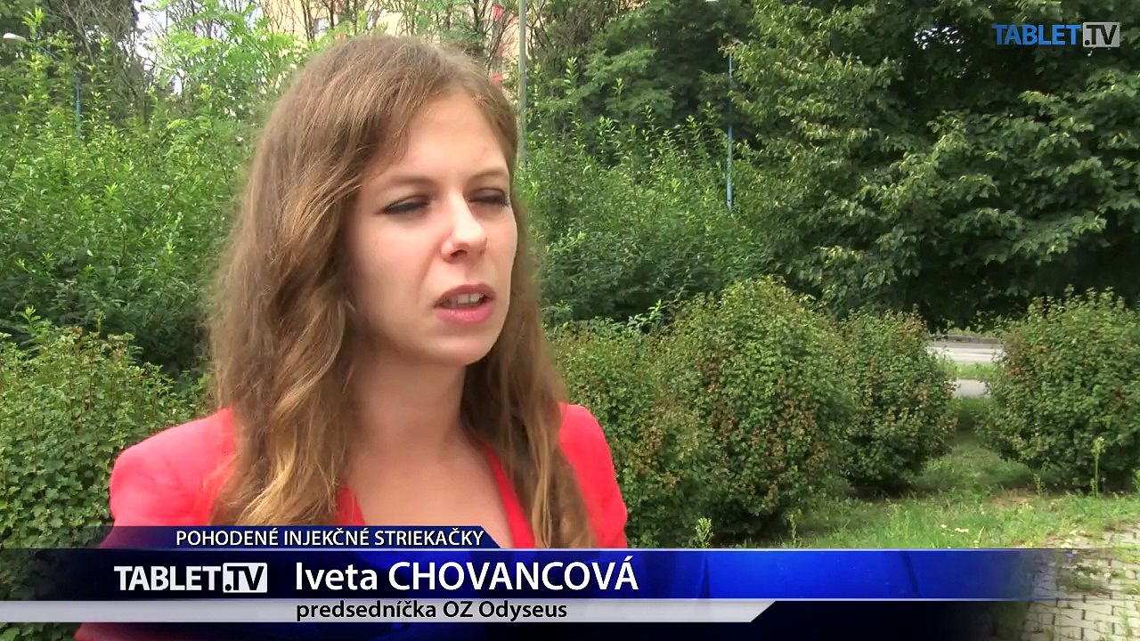 Predstavujú pohodené injekčné striekačky nebezpečenstvo?