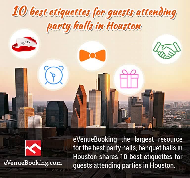 10 Best Party Etiquette for Guests to Attend Party Halls in Houston