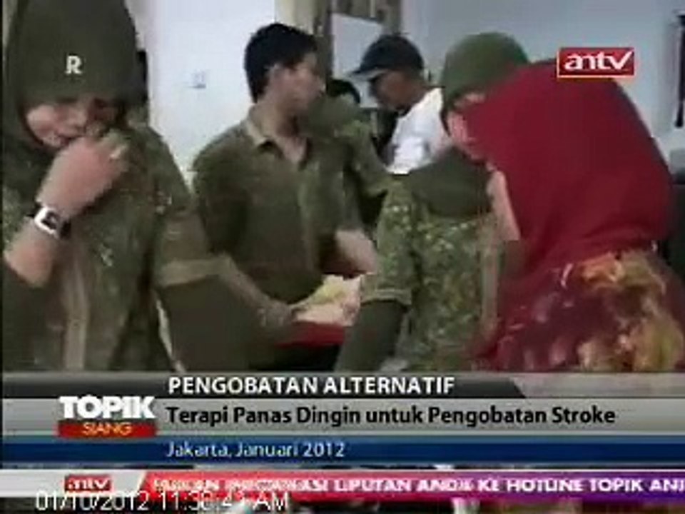 TOPIK ANTV Terapi Panas Dingin Untuk Penderita Stroke