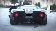 Heffner 750 Ford GT Revving w/ Straight Pipe Exhaust INSANE