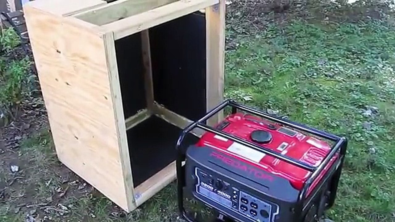 Generator Quiet Box (Baffle Box) video Dailymotion