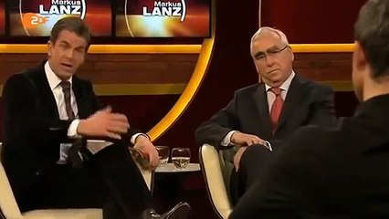 Marc Friedrich mit Waigel bei Lanz