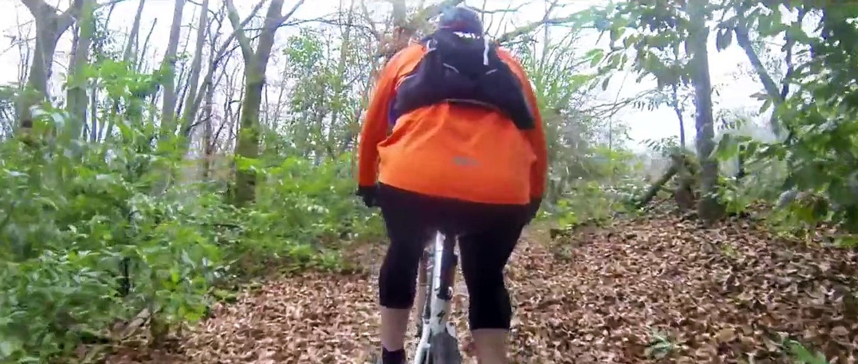 SLICK your mountain bike (Comparison with and without SLICK)