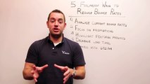 5 Foolproof Ways to Reduce Bounce Rates | Two Minute Tuesdays