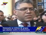 Canciller de Venezuela Elías Jaua en Chile.  En Latinoamérica ya no hay espacio para el fascismo.