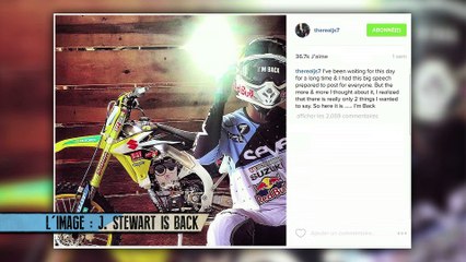 Moto Maniacs : Retour de James Stewart après 16 mois de suspension