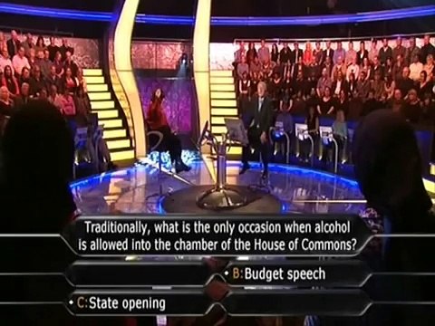 Who Wants To Be A Millionaire UK - Ask The Audience goes horribly wrong