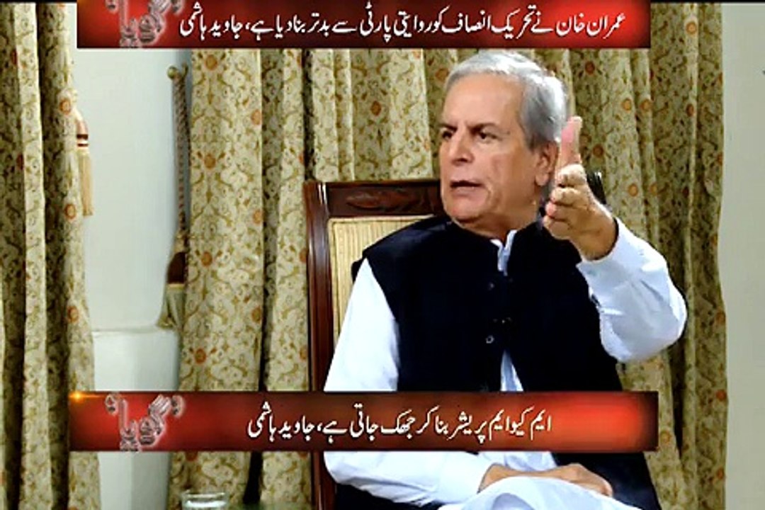 جاوید ہاشمی نے سیاست کی وجہ سے کیا کچھ کھو دیا انکا انکشاف اس ویڈیو میں جانیے۔۔