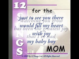 Mother Son Song 'A Wedding Day Wish' by TJ Loughran Mom Groom Dance