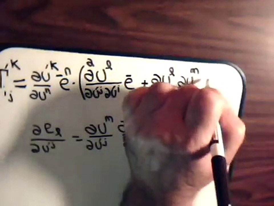 Topics In Tensor Analysis Video #21: Christoffel Symbol - Not A Tensor