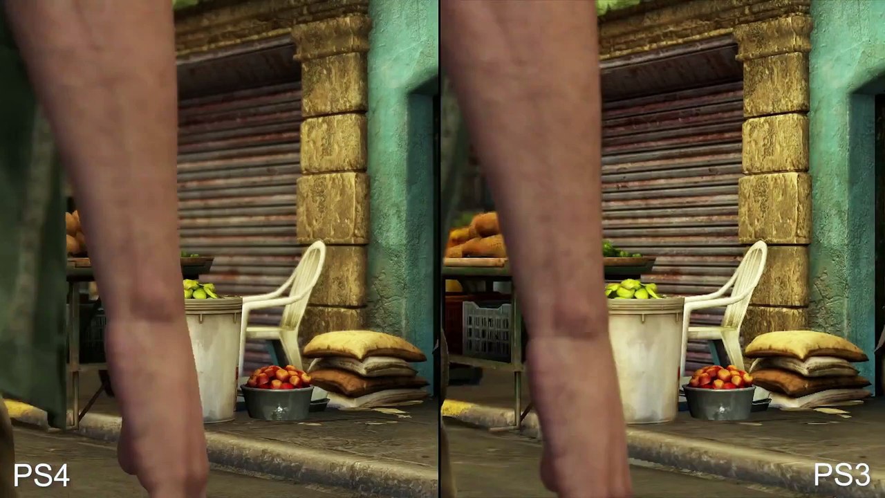 Uncharted Nathan Drake Collection - PS4 vs PS3...