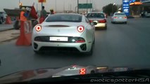 Ferrari California Weaving Through Traffic (Saudi Arabia) 1080p HD
