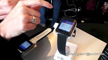 LG G Watch Hands on Google IO