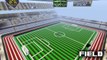 Worlds Biggest Soccer/football arena/stadium [Minecraft Timelapse] WORLD RECORD!