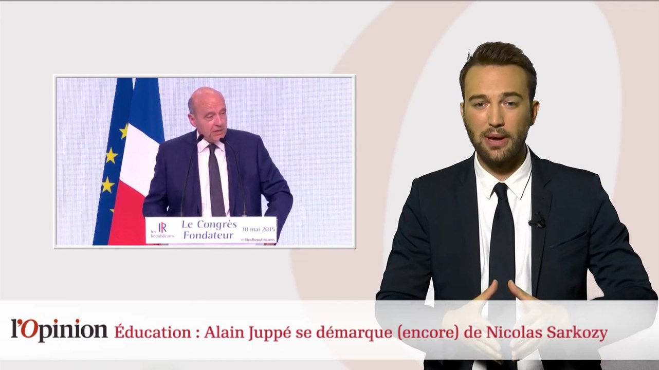Éducation : Alain Juppé se démarque (encore) de Nicolas Sarkozy