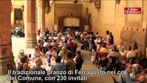 Bologna. Pienone al pranzo per i poveri di Ferragosto