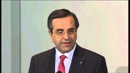 TAKIMI MERKEL-SAMARAS NE BERLIN