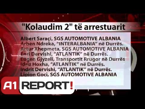Korrupsion në kolaudim, 9 të arrestuarit para gjykatës së Durrësit