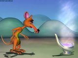 3D demo werewolf-mouse-tazmanian-full Blender animated.