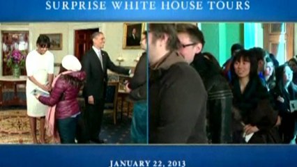 Presidenti Obama takon vizitoret