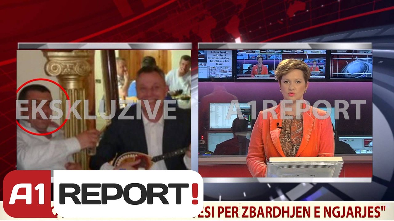 Fotot me Arben Frrokun, flet per A1 Report Agron Kulicaj dhe Hysni Burgaj