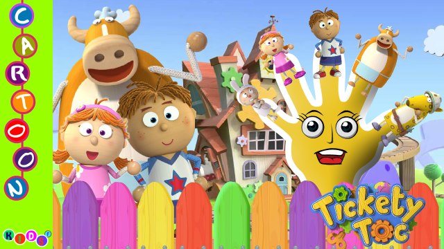 Tickety Toc Finger Family Nursery Rhymes By KidsF
