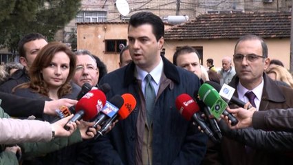 Rruga "Gjon Buzuku" në Tiranë, nis rikonstruksioni, Basha inpekton punimet