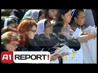 Sot kurorëzimi i Papës, në "Shën  Pjetër" valëvitet dhe flamuri shqiptar