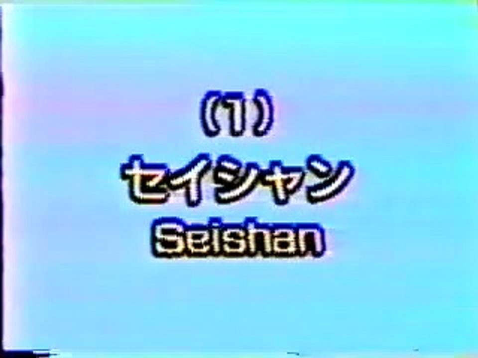 Tatsuo Suzuki Kata Seishan Karate Wado Ryu