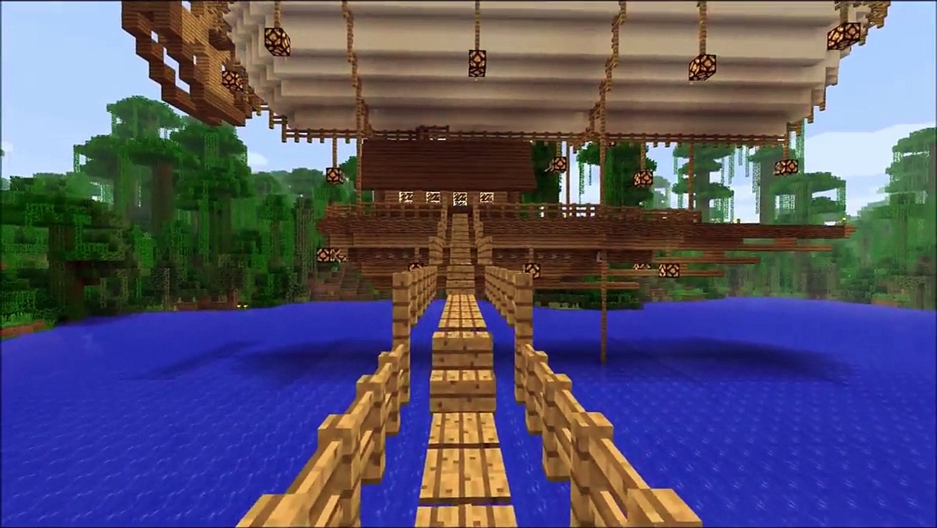 Gaming With Freeman Minecraft Steampunk Airship Video Dailymotion