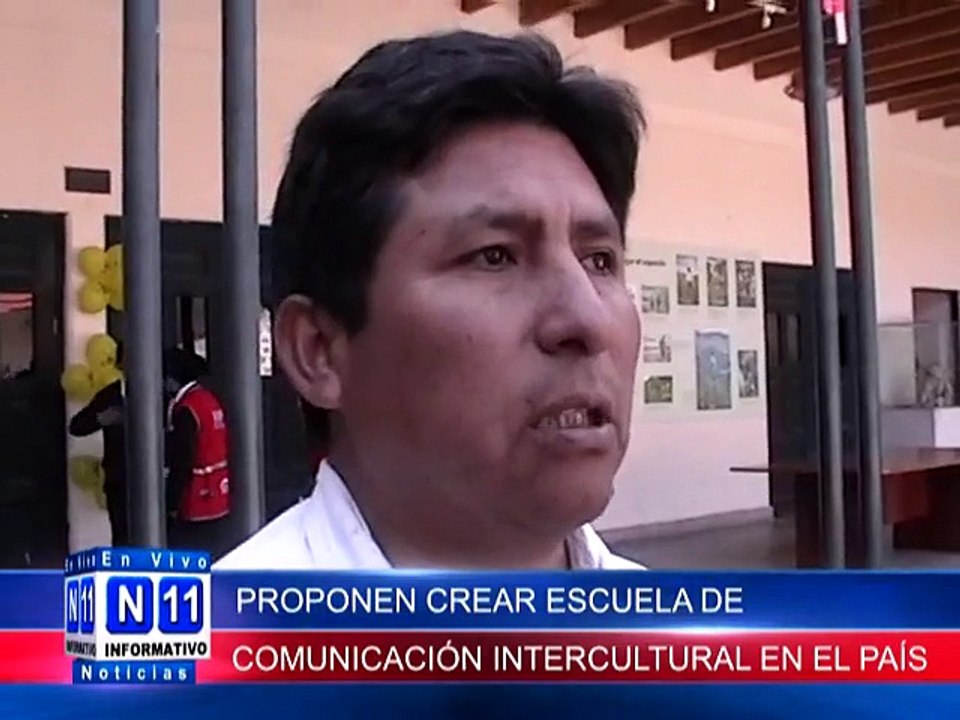 N11 Informativo COMUNICADORES INDIGENAS PROPONEN CREAR ESCUELA DE COMUNICACION INTERCULTURAL